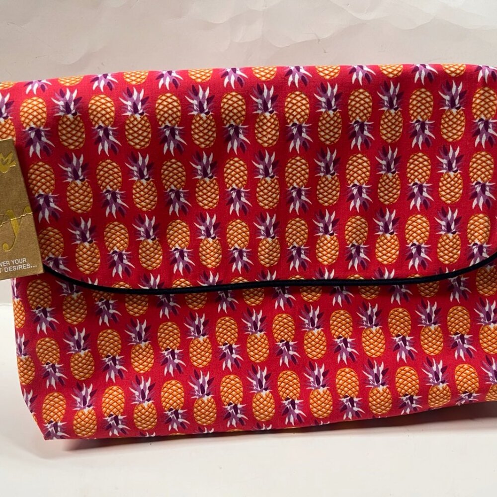 NEW Fly Pineapples Folding Cosmetic Toiletries Travel Makeup Case